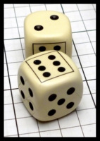 Dice : Dice - My Designs - Pipped 6 - Aug 2016